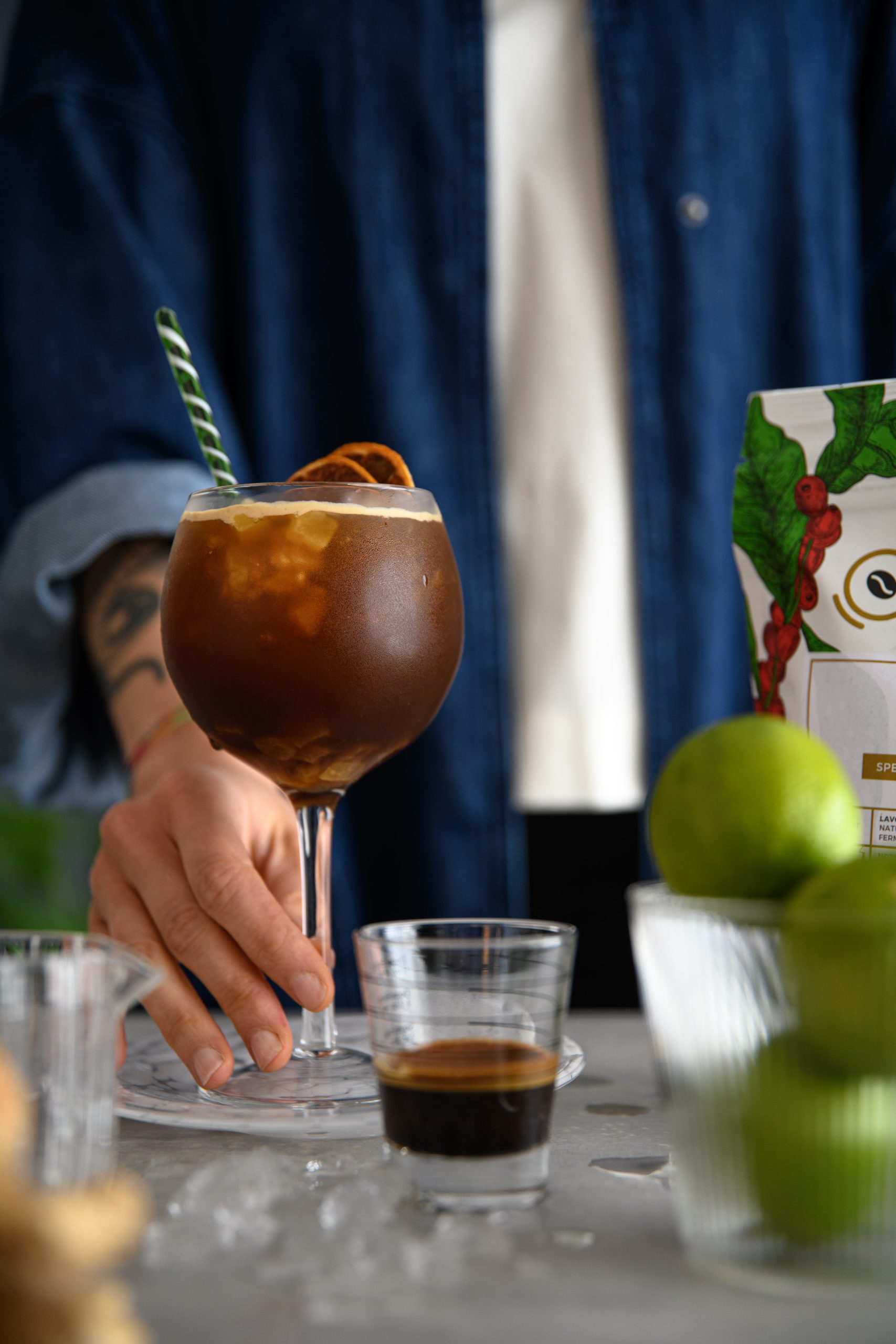 Gaggia Mocktail Ginger Coffee Spritz